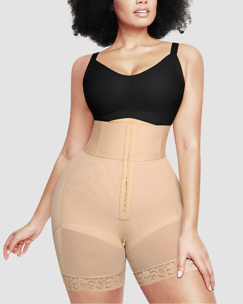 CurvaLift Shaper | High-Waist Compression Shorts | Seamless Lift & Sculpt