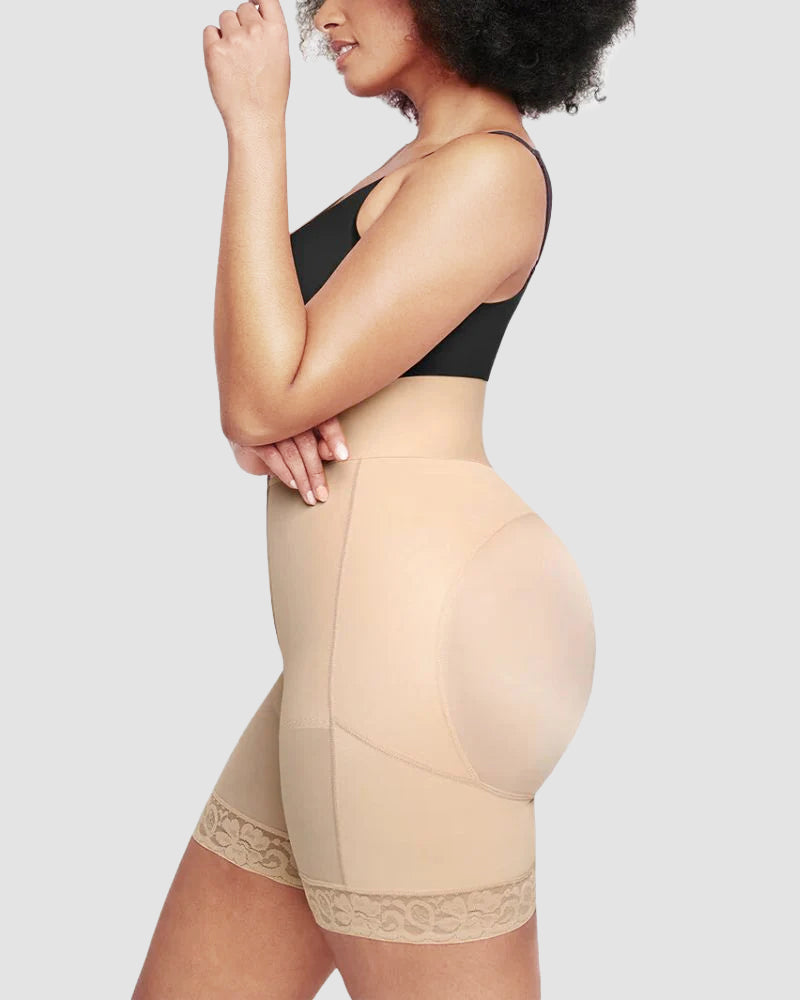 CurvaLift Shaper | High-Waist Compression Shorts | Seamless Lift & Sculpt
