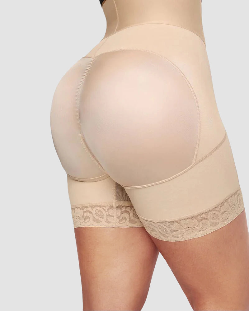 CurvaLift Shaper | High-Waist Compression Shorts | Seamless Lift & Sculpt