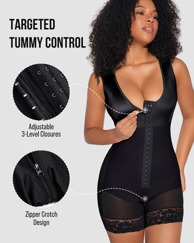 Ultimate Sculpt Shapewear | Double Compression With Bra | Seamless Body Control