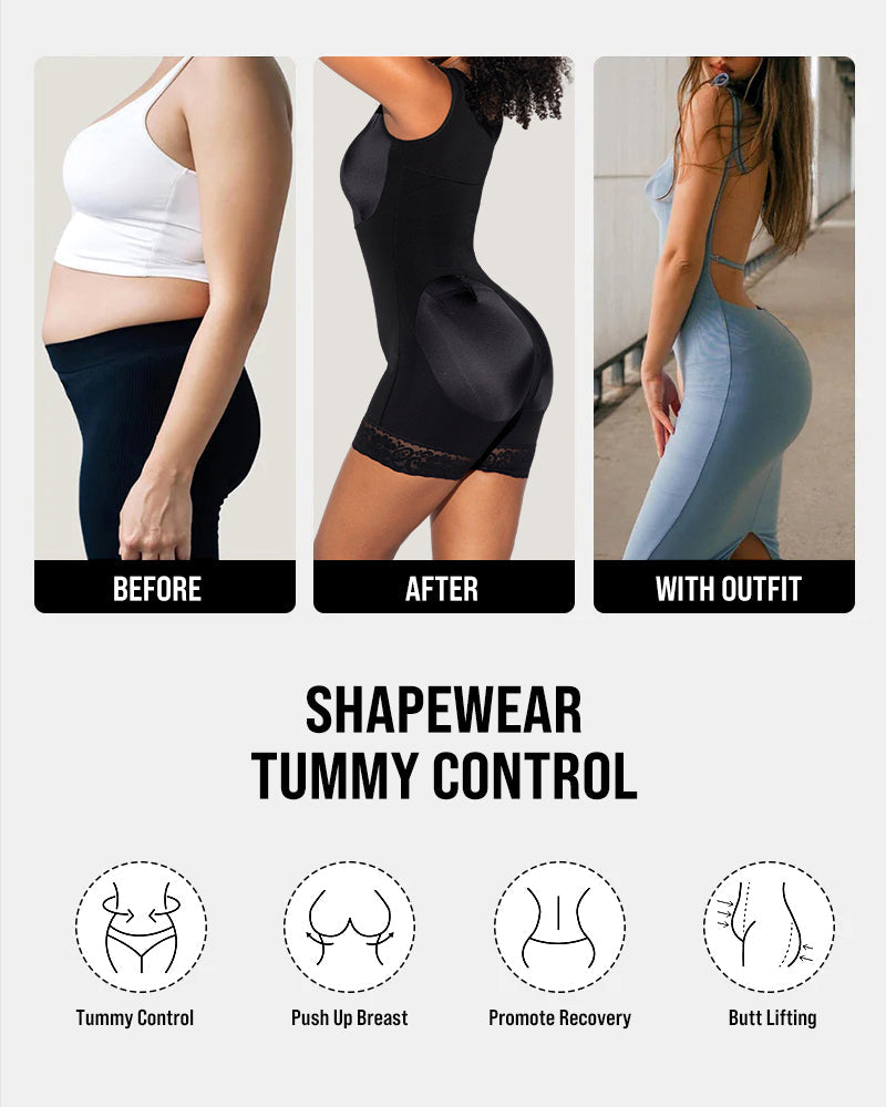 Ultimate Sculpt Shapewear | Double Compression With Bra | Seamless Body Control