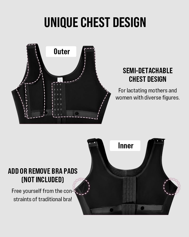 Ultimate Sculpt Shapewear | Double Compression With Bra | Seamless Body Control