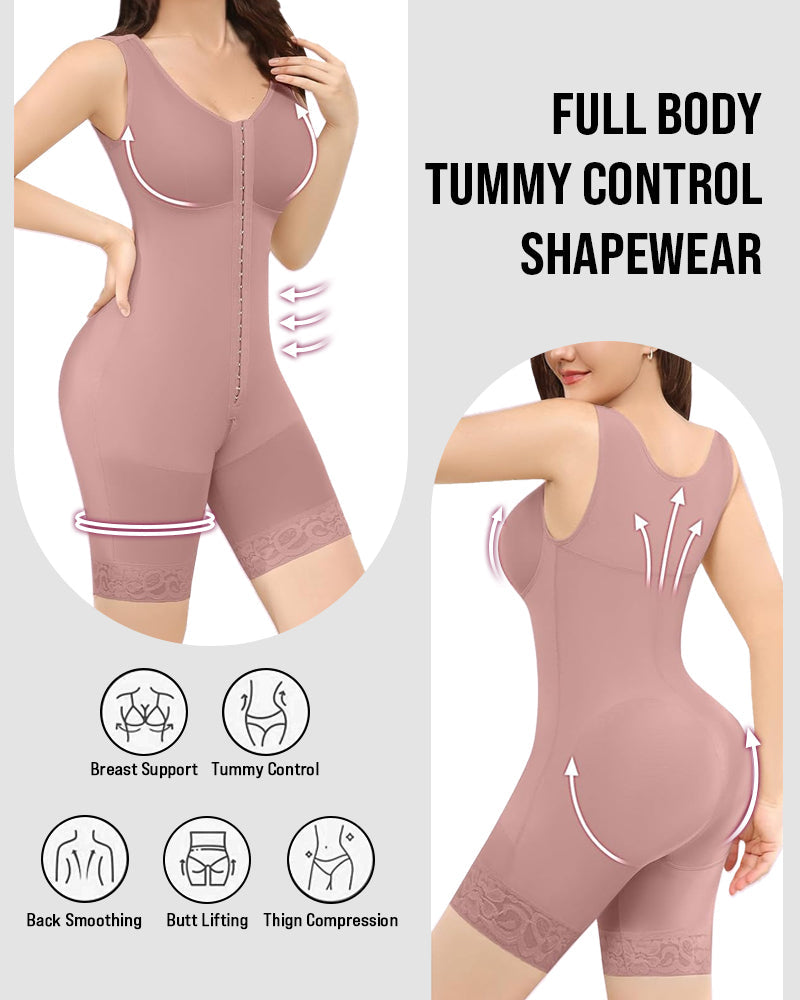 Ultimate Sculpt Shapewear | Double Compression With Bra | Seamless Body Control