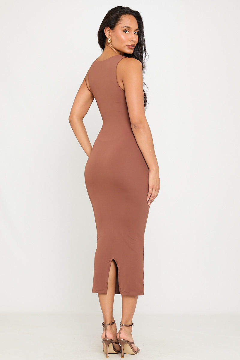 Minimalist Bodycon Midi Dress | Sleek & Chic | Effortless Elegance