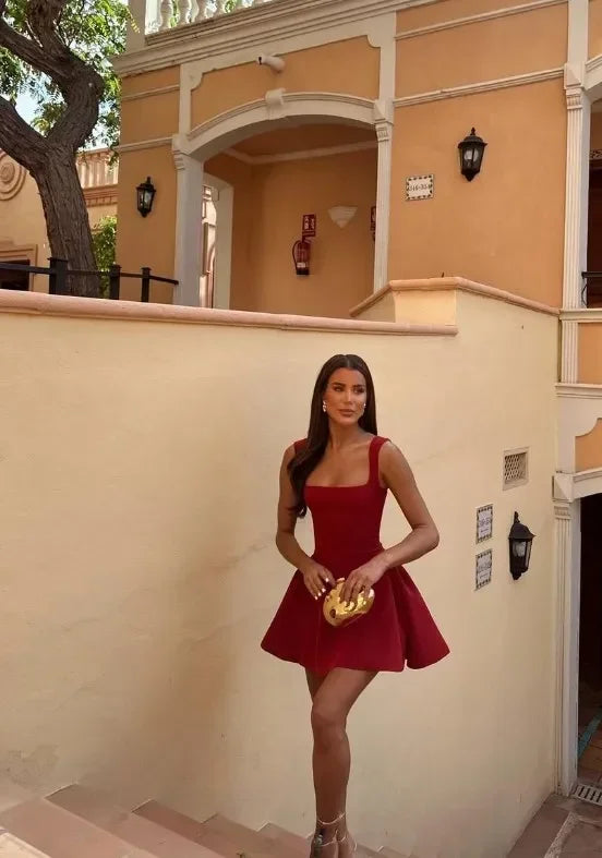 Fit-and-Flare Mini Dress | Elegant & Flirty | Party Ready