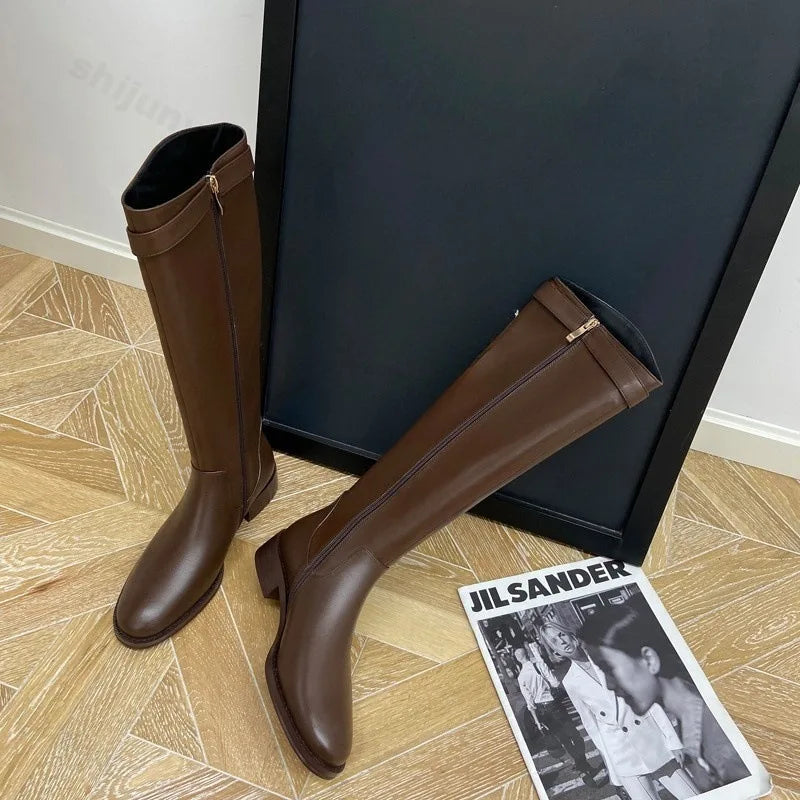 Knee-High Riding Boots | Classic & Elegant | Everyday Comfort