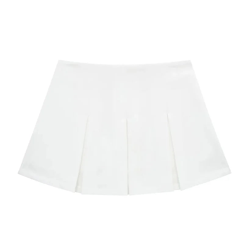 Pleated Mini Skirt | High-Waisted | Classic Schoolgirl Chic