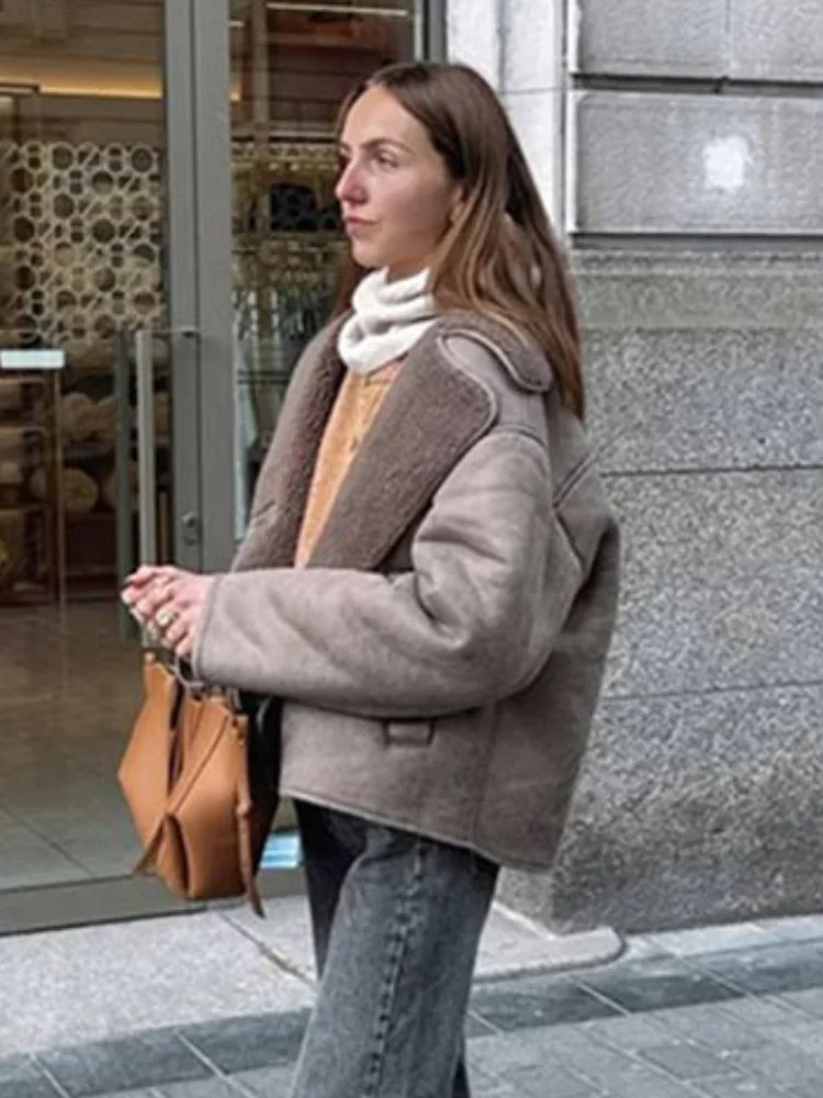 Women's Oversized Teddy Coat | Cozy & Chic | Plush Fabric