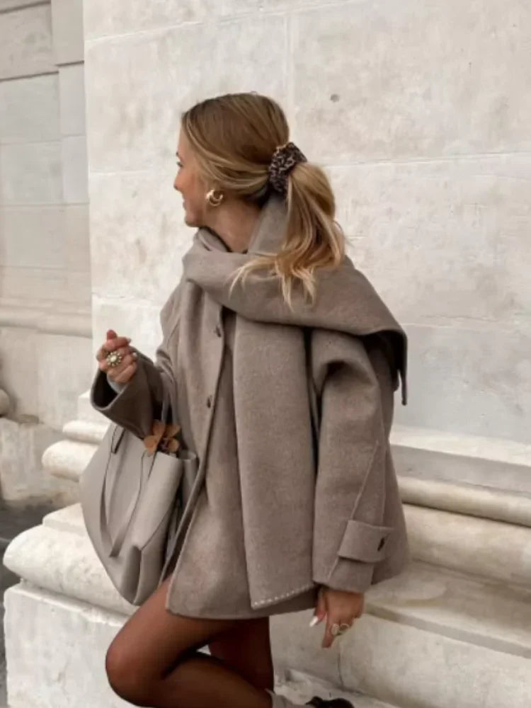 Oversized Wool Coat | Chic & Warm | Effortless Elegance