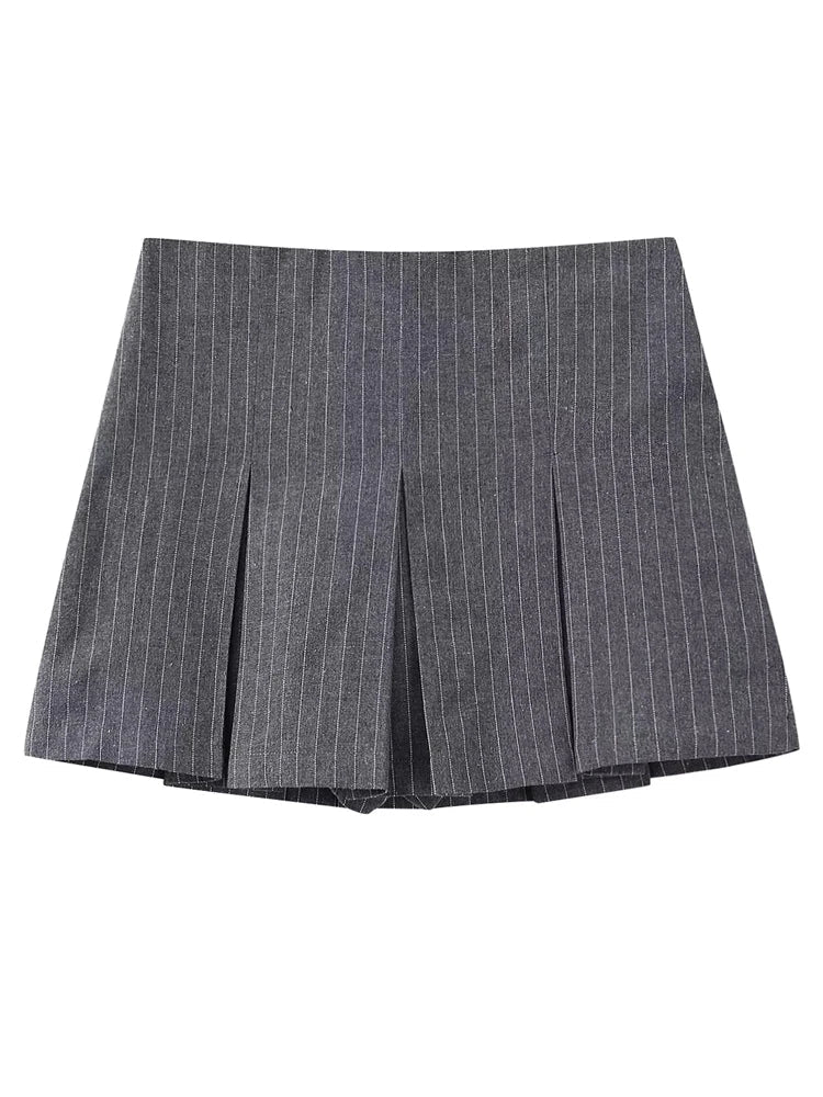 Pleated Mini Skirt | High-Waisted | Classic Schoolgirl Chic