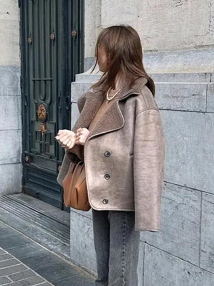 Women's Oversized Teddy Coat | Cozy & Chic | Plush Fabric