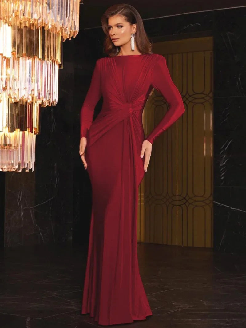 Elegant Floor-Length Gown | Sophisticated & Timeless | Formal Evening Wear