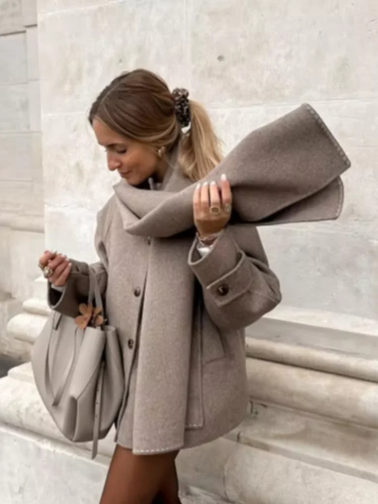 Oversized Wool Coat | Chic & Warm | Effortless Elegance
