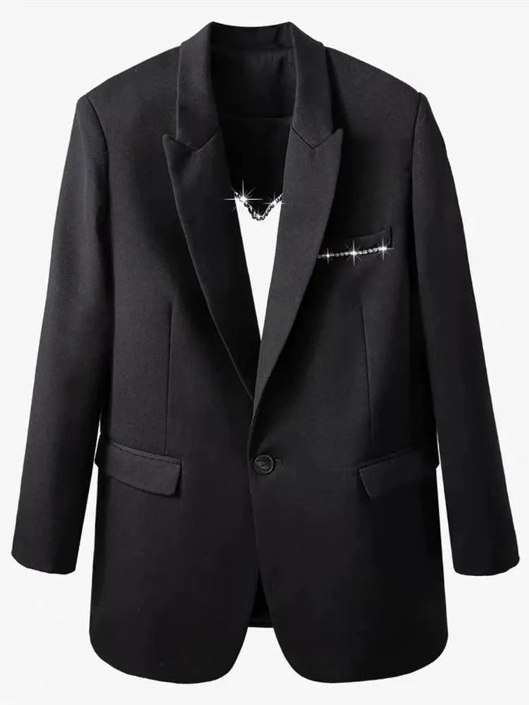 Heart Cutout Blazer | Statement Back | Chic with a Twist