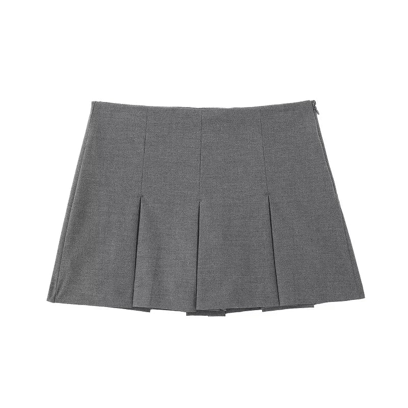 Pleated Mini Skirt | High-Waisted | Classic Schoolgirl Chic