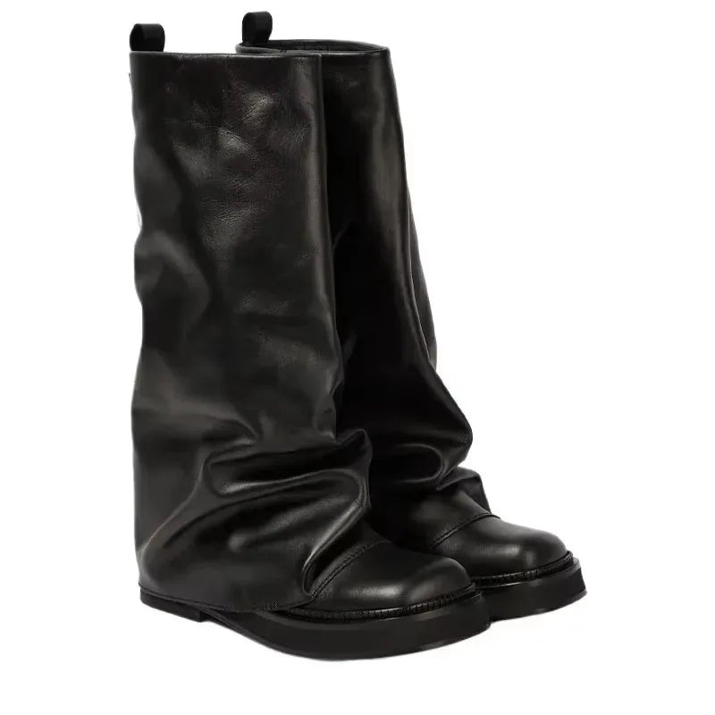 Oversized Slouch Boots | Bold & Fashion-Forward | Edgy Statement