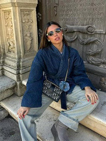 Belted Wool Wrap Jacket | Effortless Luxe | Cozy-Chic Staple