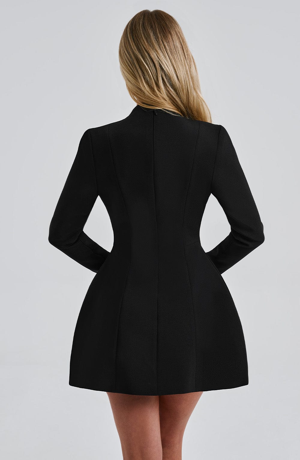 Blazer Mini Dress | Plunging Neckline | Bold & Sophisticated