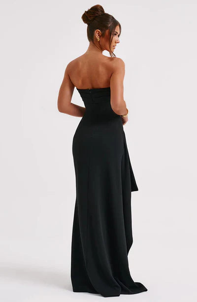 Strapless Evening Gown | Elegant & Bold | Formal Wear