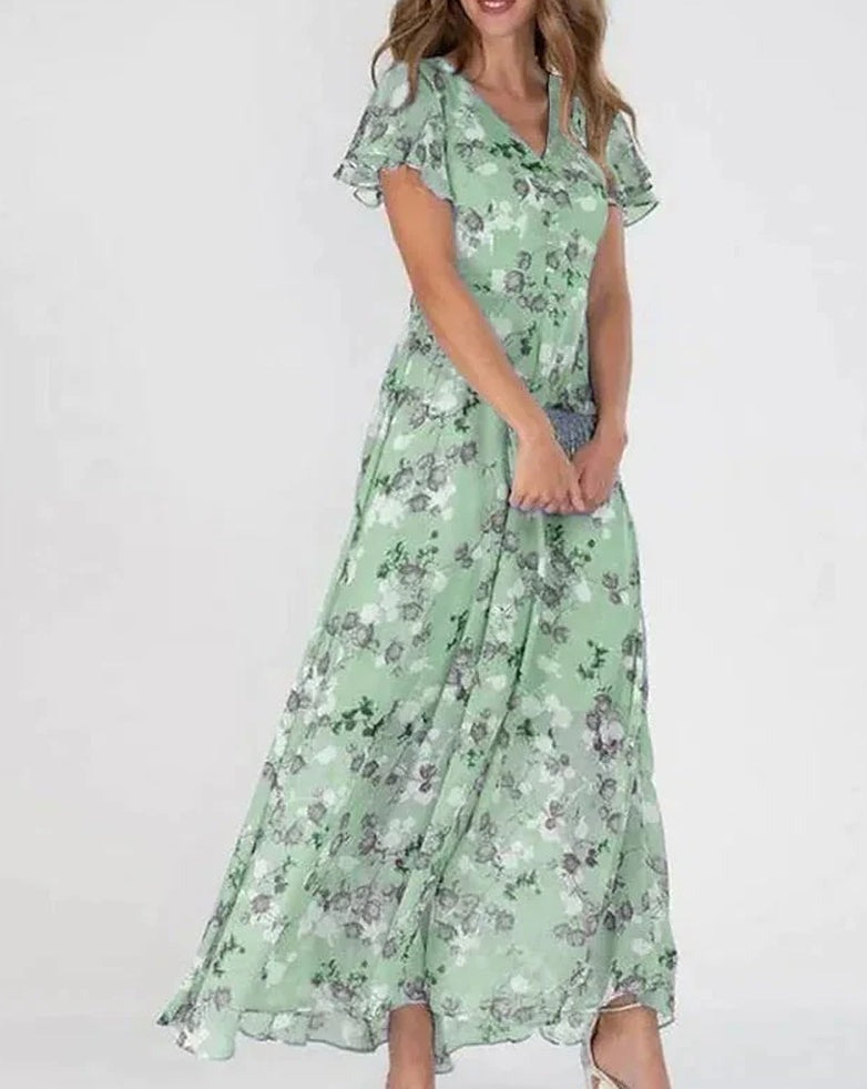 Floral Maxi Dress | Lightweight & Flowy | Perfect for Summer
