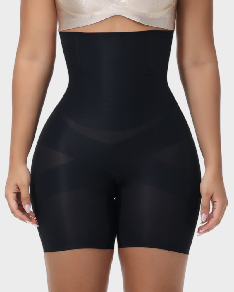ShapeFlex Shorts | High-Waist Shaper | Seamless Sculpting & Tummy Control