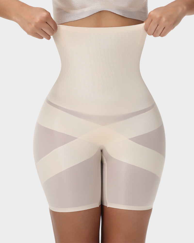 ShapeFlex Shorts | High-Waist Shaper | Seamless Sculpting & Tummy Control