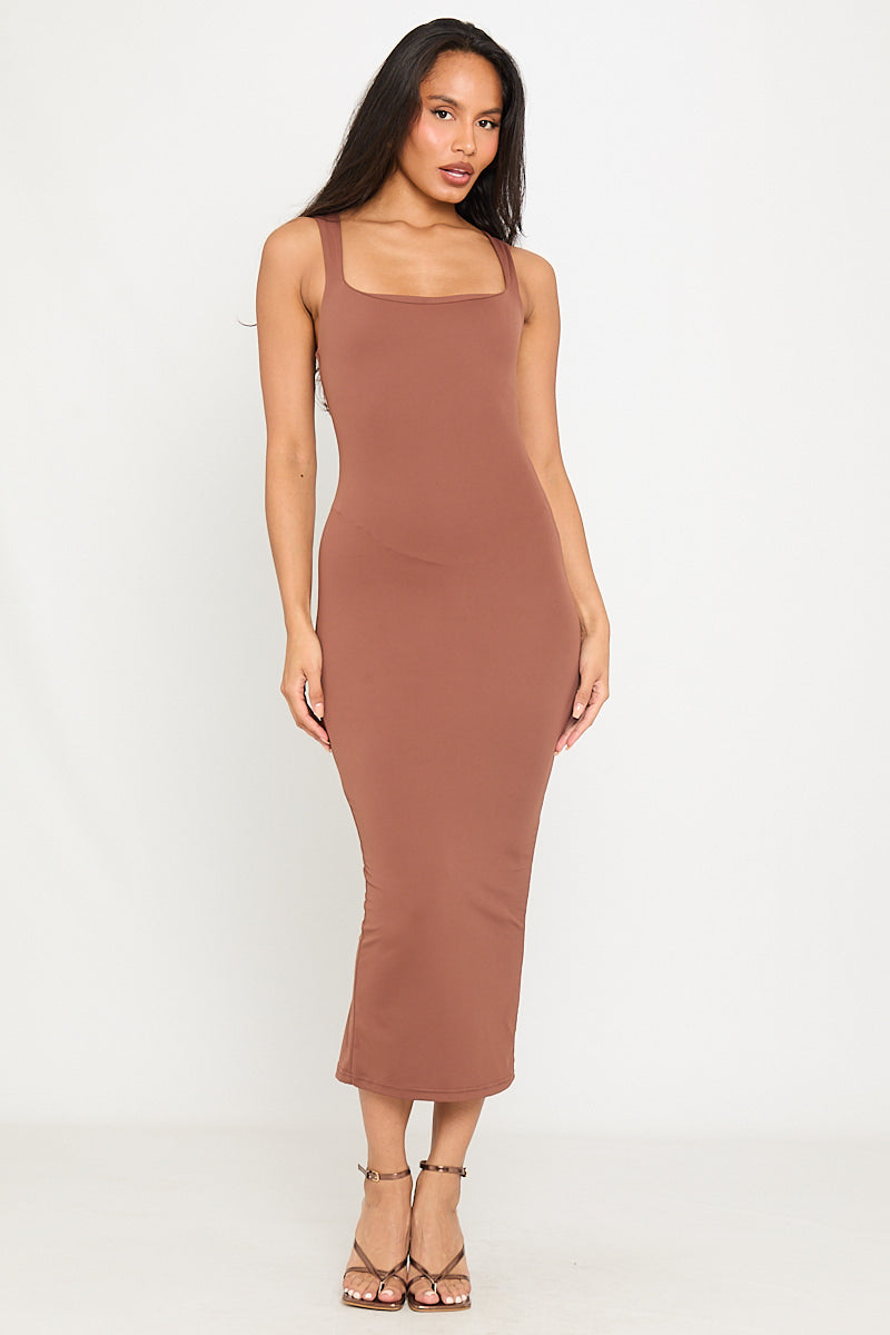 Minimalist Bodycon Midi Dress | Sleek & Chic | Effortless Elegance