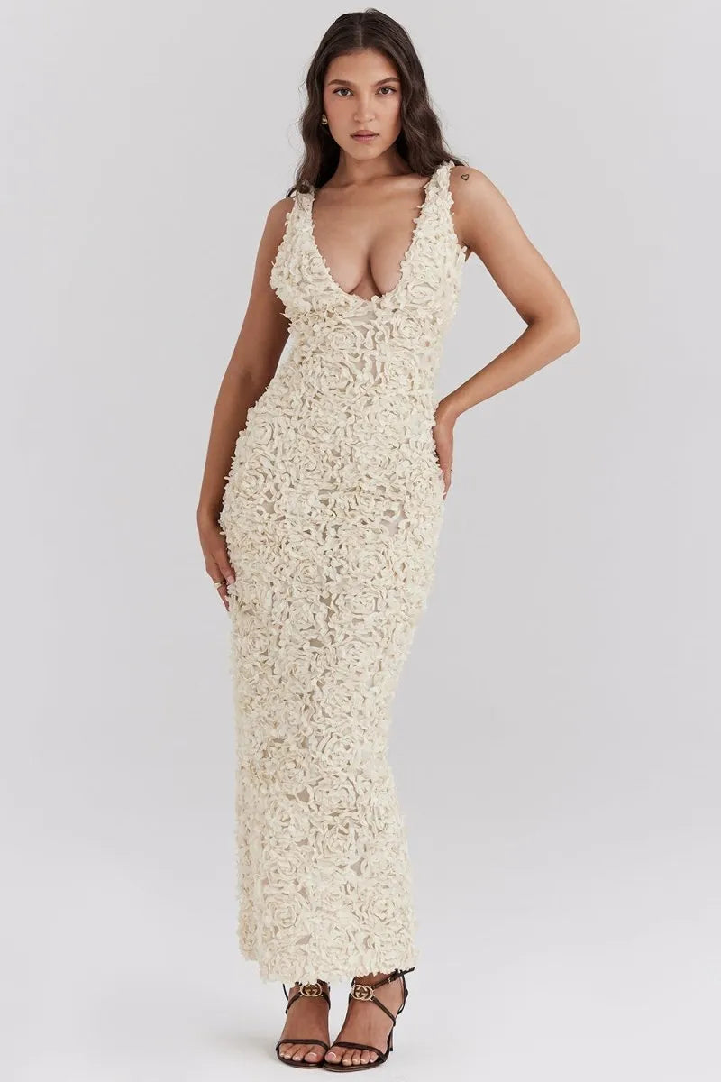 Lace Maxi Dress | Elegant & Romantic | Timeless Beauty