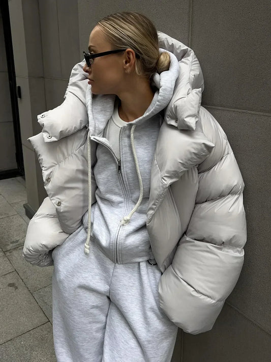 Oversized Puffer Jacket | Ultra-Warm | Street-Style Essential