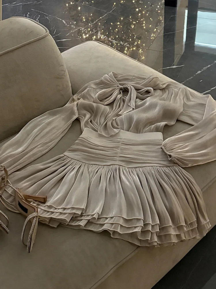 Satin Shirt Dress | Flowy & Elegant | Perfect for Any Occasion