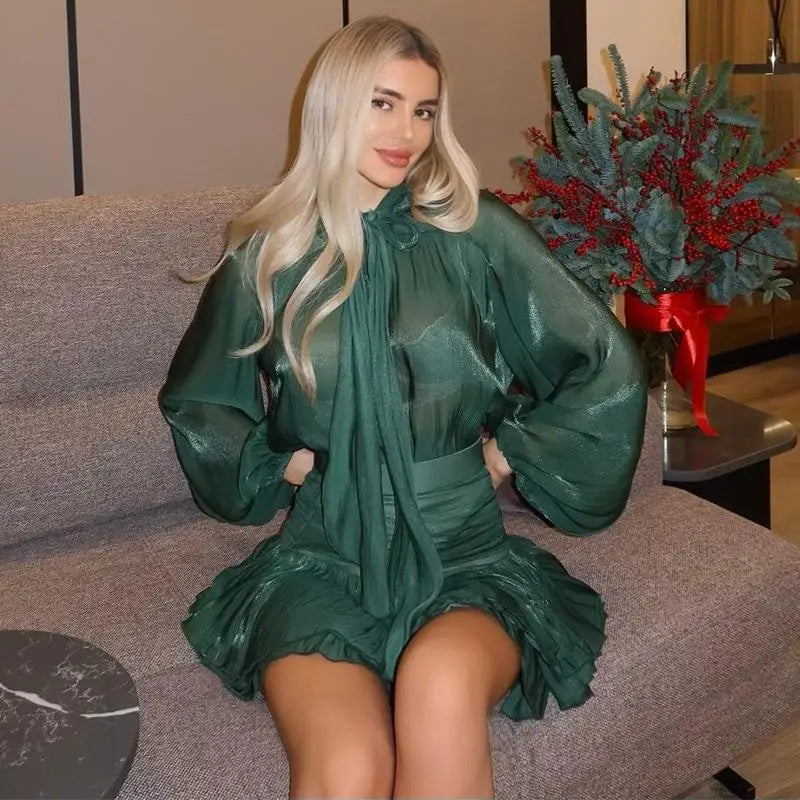 Satin Shirt Dress | Flowy & Elegant | Perfect for Any Occasion
