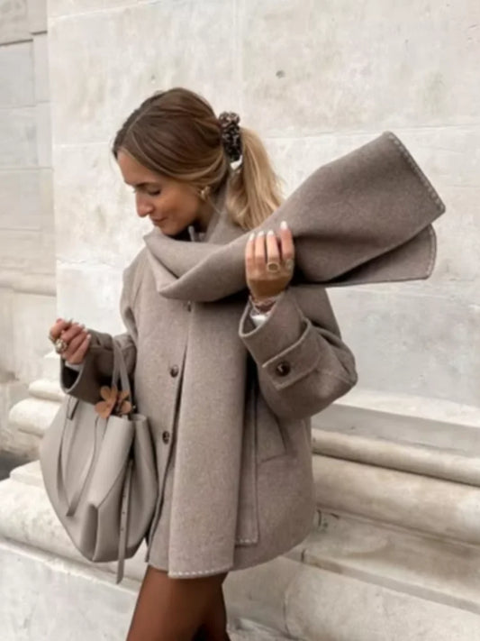 Oversized Wool Coat | Chic & Warm | Effortless Elegance