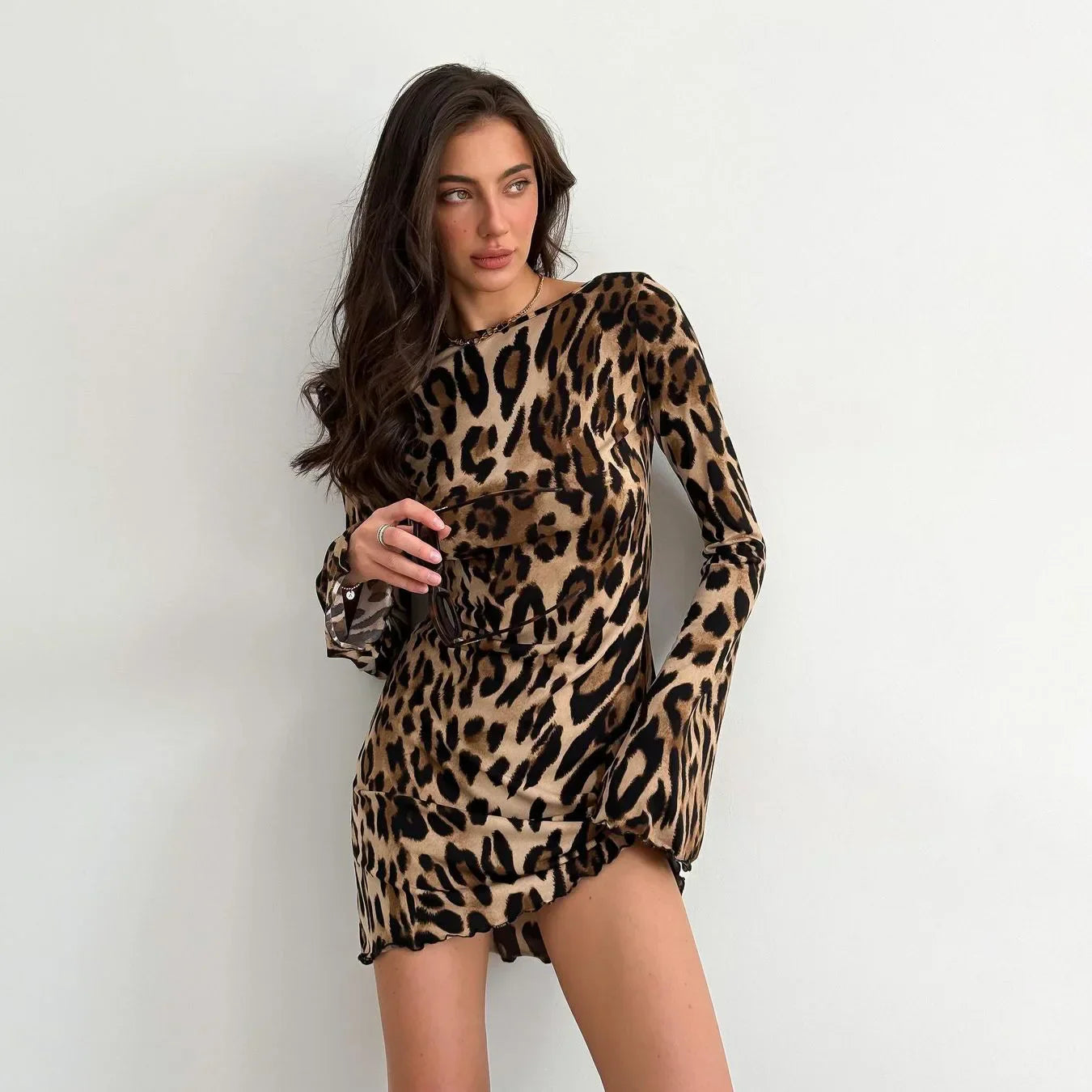 Leopard Print Mini Dress | Bold & Fierce | Perfect for Nights Out
