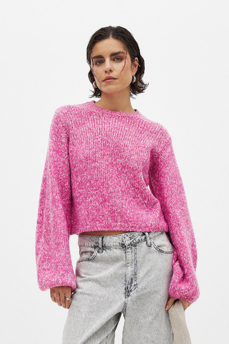 Open Back Sweater | Fuzzy Knit | Sweet & Unexpected