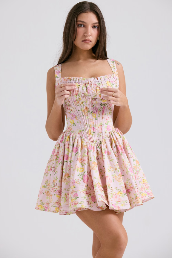 Floral Mini Dress | Flirty & Feminine | Perfect for Summer