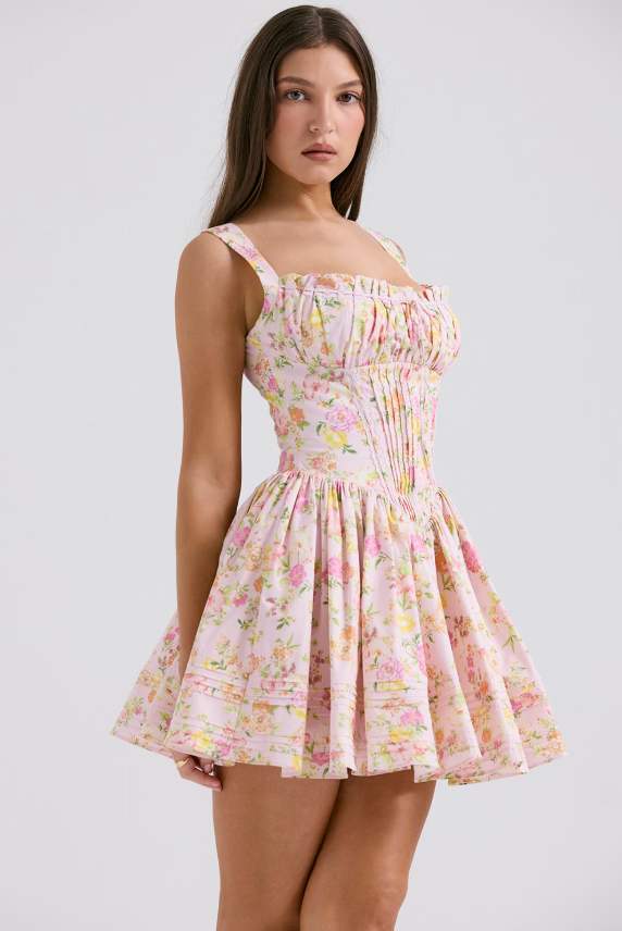 Floral Mini Dress | Flirty & Feminine | Perfect for Summer