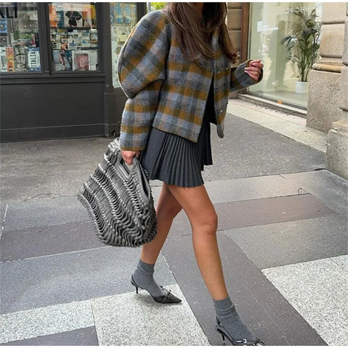 Oversized Plaid Jacket | Cozy & Chic | Perfect for Layering
