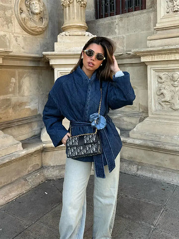 Belted Wool Wrap Jacket | Effortless Luxe | Cozy-Chic Staple